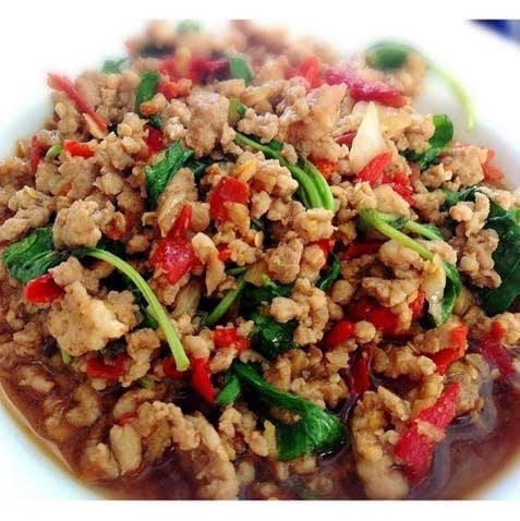 Stir Fried Pork Basil